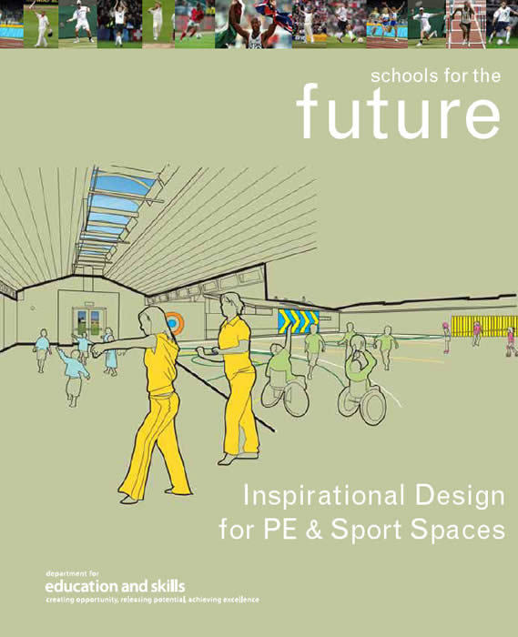 Book cover image: PE and Sport Spaces 