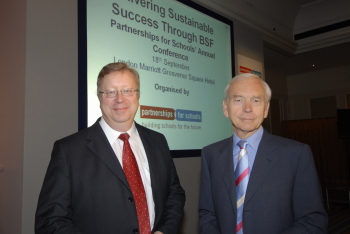 John Humphrys and Tim Byles